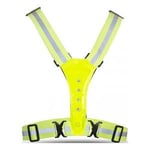Pro Sport Reflexväst med LED - 1 st