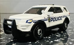 Police NYPD Ford Interceptor 1/64 Matchbox Model Car Diecast New Boxed