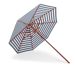 Fritz Hansen - Messina Umbrella Ø270, Dark Blue Stripes