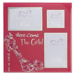 The Girls Talking Pictures Razzle Dazzle Glass Collage Frame Christmas All New