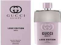 Gucci Guilty Pour Homme Love Edition, Menn, Sommer, 50 ml, Flaske uten gjenfyll, ALCOHOL · AQUA/WATER · PARFUM/FRAGRANCE · ETHYLHEXYL METHOXYCINNAMATE · CAPRYLIC/CAPRIC..., 1 stykker