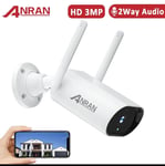 ANRAN CCTV Camera 2K Wireless Security IP System PTZ Outdoor 2Way Audio APP 3MP