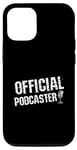 iPhone 12/12 Pro Official Podcaster Creative Expression Vocal Case