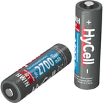 HR06 2700 Pile rechargeable LR6 (aa) NiMH 2400 mAh 1.2 v 4 pc(s) - Hycell