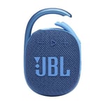 JBL Clip 4 Wireless Bluetooth Speaker, Waterproof with 10 Hours of Battery Life, Blue
