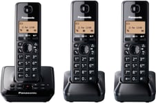 Panasonic Digital Cordless Phone Triple Pack with Answer Machine - KX-TG2723NZB