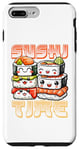 Coque pour iPhone 7 Plus/8 Plus Jolie pile de sushis Kawaii – Délicat Délicat Artwear