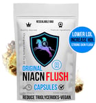B3 Niacin 200 Capsules 500mg Nicotinic Acid Strong Skin Flush Cholesterol LDL