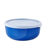 Mepal – Kitchen Storage Bowls Lumina – Food Storage containers with lid Suitable for Fridge, Freezer, steam Oven, Microwave & Dishwasher – Bowl with lid – 1500 ml – Vivid Blue