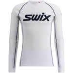 Swix RaceX Classic Long Sleeve M Bright White / Dark Navy