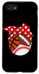 iPhone SE (2020) / 7 / 8 Baseball Football Basketball Player Mom Funny Ball Mom Case