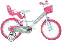 Dino Bikes 164R-HK Hello Kitty Vélo 16" Blanc