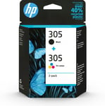 HP 6ZD17AE/305 Printhead cartridge multi pack black + color, 2x120 pag