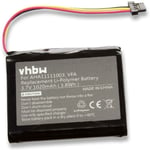vhbw Batterie 1020mAh (3.7V) pour système de navigation TomTom 4EN62. 4EN6.001.02, Start 60, Start 60 EU, Start 60 M comme AHA11111003, VFA.