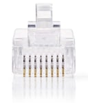 RJ45 Modularstik til Blød Cat 5 UTP kabel - Easy-To-Use