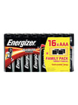 Energizer batteri - AAA type - Alkalisk x 16