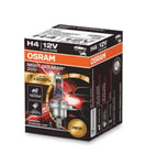 Halogenpære OSRAM NIGHT BREAKER 200 12V H4 55W 64193NB200