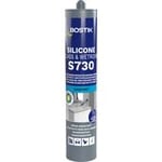 BOSTIK SILIKONFOGMASSA S730 SILICONE GLASS & WETROOM MANHATTAN GREY