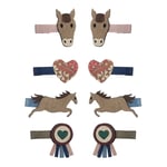 Horse and Hound – mini-hårklämmor 8p