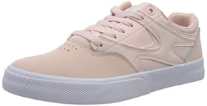 DC Shoes Femme Kalis Vulc Basket, Light Pink, 36 EU