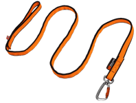 Non-Stop Dogwear Bungee leash black/orange 2.0m/23mm
