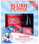 SLUSH PUPPiE Making Cup, Straw and Red Cherry Syrup Creative Play