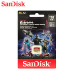 SanDisk Extreme 32GB 64GB 128GB microSD C10 UHS-I U3 Card for Mobile Gaming