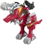 Power Rangers Battle Attackers Dino Fury T-Rex Champion Zord Figure Toy