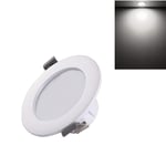 9W Ceiling Recessed Spot Lights, 110-265V 90-115mm Cut-Out Hole, Angle Fixed Round Led Downlight - Downlights for Living Room, Bedroom, Corridor, Kitchen (Color : 6000K)