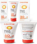 Calypso Once a Day Sun Protection Lotion with SPF 40 150 ml (Pack of 1) 