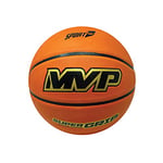 Sport1 Ballon de Basket-Ball MVP Ballon de Basket-Ball extérieur/intérieur en Mousse de Caoutchouc expansé Soft Touch. Ballon de Basket-Ball Unisexe Taille 7 pour garçons à partir de 14 Ans.