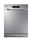 Samsung Dw60M6050Fs Series 6 Samsung Dishwasher, 14 Place Settings And A Flexible '3Rd Rack' Cutlery Tray - Silver