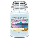 Yankee Candle Scented Candle | Majestic Mount Fuji Large Jar Candle | Sakura Blossom Festival Collection | Burn Time: Up to 150 Hours | Great for Gifting