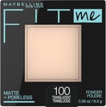 MAYBELLINE Fit Me Matte + Poreless Powder - Translucent 100