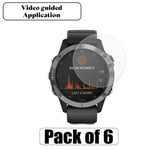 Screen Protector Cover For fenix 6 Solar Clear FILM