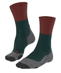 FALKE Men's TK2 Explore M SO Wool Thick Anti-Blister 1 Pair Hiking Socks, Green (Holly 7385), 8-9
