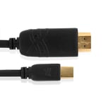 2M Mini Display Port Thunderbolt to HDMI CABLE MacBook Pro iMac Black Cablesson