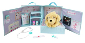 My Pet Vet Max the Dog Interactive Plush Soft Toy With Carry Case & Accessories