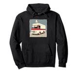 Funny Ice Cream Truck for Childhood memory in Summer Pullover Hoodie