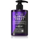Black Professional Line Crazy Toner toningsfarve med farve Glowing Violet 300 ml