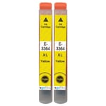 2 Yellow XL Ink Cartridges for Epson Expression Premium XP-630, XP-645, XP-900