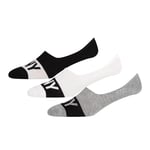 DKNY Men's, Low Cut Trainer Liner, Designer Cotton Socks, Pack of 3 Pairs, UK 7 – 11, One Size, Grey, 7-11