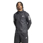 adidas Own The Run Löparjacka S Herr Svart - Vattentålig och Andningsbar för Optimal Prestanda