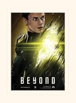 Pyramid International Star Trek Beyond (Chekov) -Mounted Print Memorabilia 30 x 40cm, Paper, Multicoloured, 30 x 40 x 1.3 cm