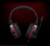 Earphone Kotion Chaque G4000 3.5mm Over-Ear Gameing Casque 7.1 Surround Fone De Ouvido / Jeu Casque Écouteur Microphone Pour Pc Gamer Black + Red