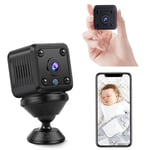 2021 Mini Hidden Spy Cameras - 1080P HD Cloud WiFi Motion Detection IR Night Version Nanny Pet Garage Security Camera 150° Wide Angle home gadgets