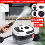 2500W Portable Handheld Steam Cleaner High Pressure Steam Cleaning Machine 3 BAR