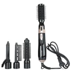 4 In 1 Hair Dryer & Hot Air Comb Straightener Curler GSA