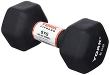 York Neo Hex Dumbbells - Black, 8 kg