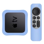 Trolsk Set-top Box + Silicone case ((Apple TV 4K (2021)) - Blå